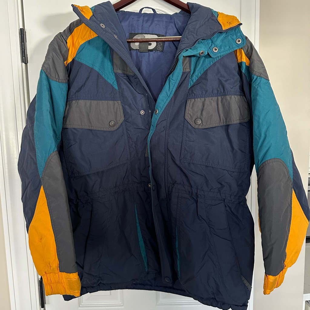 Vintage Cb Sports Men's Ski Jacket